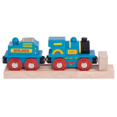 Blue ABC Engine - Bigjigs Toys (£8.99)