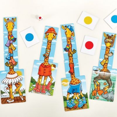 Image 2 of Giraffes in Scarves - Orchard Toys (£8.99)