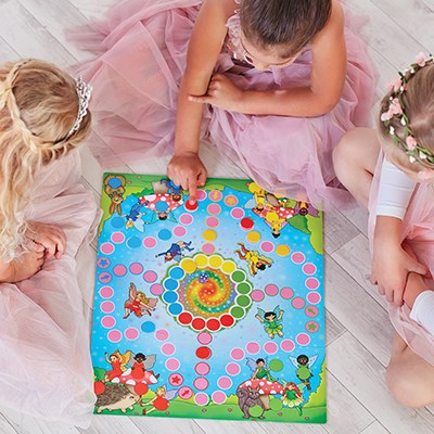 Image 4 of Fairy Snakes & Ladders and Ludo - Orchard Toys (£10.99)