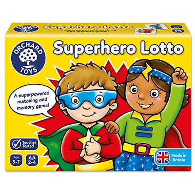 Superhero Lotto - Orchard Toys (£8.99)