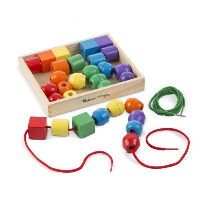 Image 2 of Primary Lacing Beads - Melissa and Doug (£9.99)