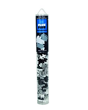 Plus Plus Grayscale Tube 100 pieces (£6.99)