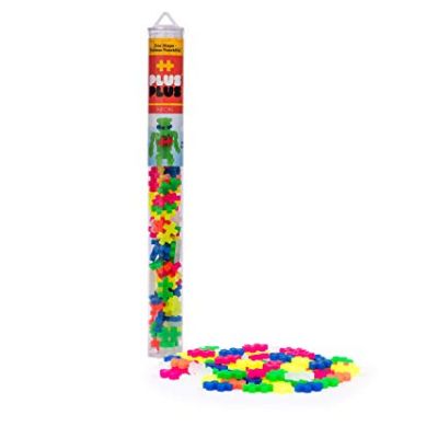 Plus Plus Neon Mix 100 piece tube (£6.99)