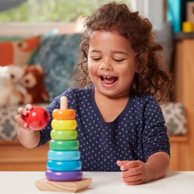 Image 2 of Rainbow Stacker - Melissa and Doug (£6.99)