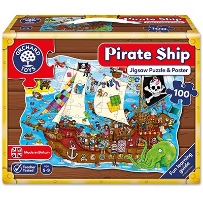 Pirate Ship Jigsaw Puzzle - Orchard Toys (£12.99)