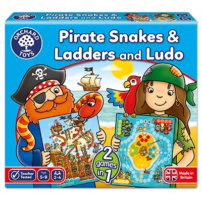 Pirate Snakes and Ladders & Ludo (£10.99)