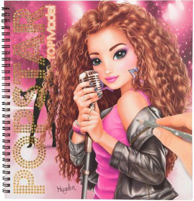 Top Model Pop Star Design Book - Depesche (£9.99)