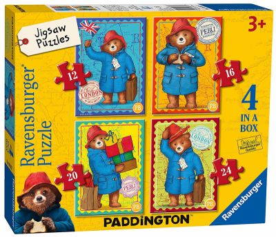 Ravensburger Paddington Bear Puzzle 4 In A Box (£7.99)