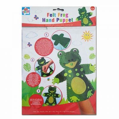 MYO Felt Frog Hand Puppet (£1.99)