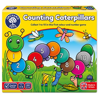 Image 1 of Counting Caterpillars Game - Orchard Toys  (£10.99)