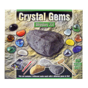 Crystal Gems Digging Kit (£8.99)