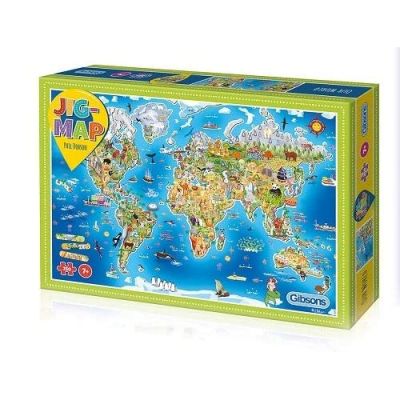 Jig-Map 250 Piece Puzzle by Gibsons (£13.99)