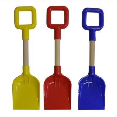 Yellow Spade With Wooden Handle - 14 (£1.50)