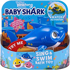 Baby Shark Bath Toy - Blue (£15.99)