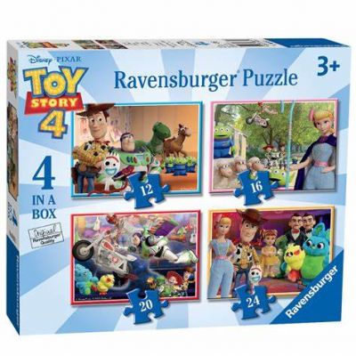 Toy Story 4 - 4 in a box Ravensburger (£7.99)