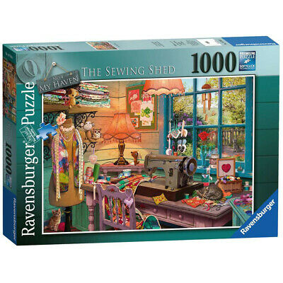 The Sewing Shed 1000 Piece Ravensburger Puzzle (£15.99)