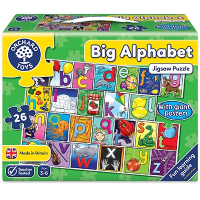 Big Alphabet Jigsaw Puzzle - Orchard Toys (£12.99)