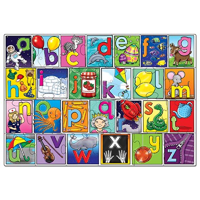 Image 2 of Big Alphabet Jigsaw Puzzle - Orchard Toys  (£12.99)