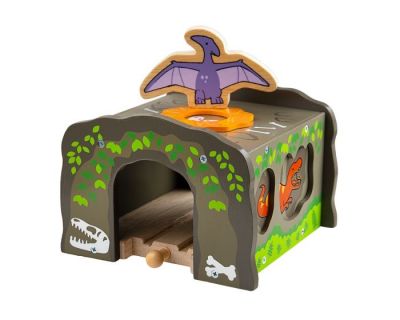 Image 2 of T Rex Tunnel - Bigjigs Toys  (£16.99)