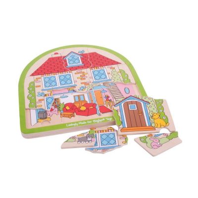House Arched Puzzle - Bigjigs (£10.99)