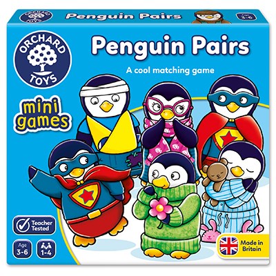 Penguin Pairs Mini Game - Orchard Toys (£5.50)