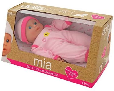 Mia Soft Bodied Doll (£10.99)