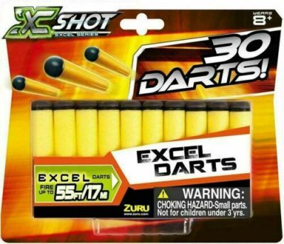 EXCEL REFILL DARTS (30 PACK) (£5.99)