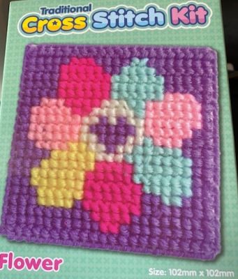 Flower Cross Stitch (£3.75)
