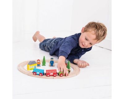 Image 2 of My First Train Set Bigjigs (£14.99)