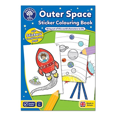 Image 1 of Outer Space Colouring Book (£3.99)