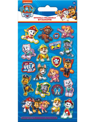 Paw Patrol Sparkly Reusable Stickers (£1.50)