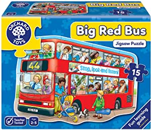 Big Red Bus Jigsaw Puzzle (£12.99)