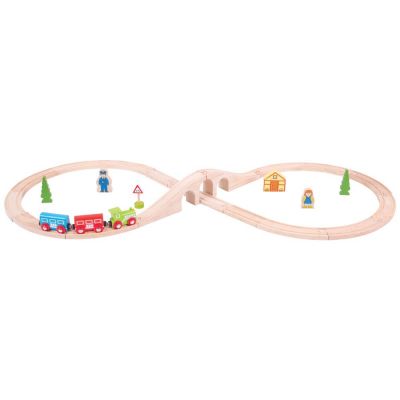 Figure of Eight Train Set - Bigjigs (£26.99)