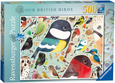 Ravensburger Our British Birds 500 Piece Jigsaw Puzzle (£10.99)
