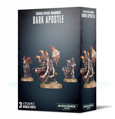 Chaos Space Marines Dark Apostle (£22.50)
