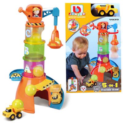 BB JUNIOR VOLVO STACKING CRANE (£19.99)