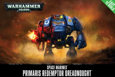 Space Marines Primaris Redemptor Dreadnought (£25.00)