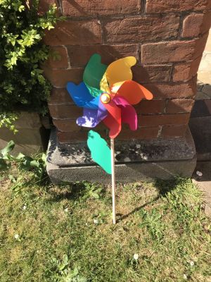 Image 2 of Large Rainbow Windmill (£4.99)