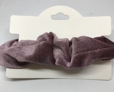 Soft Plum Hair Scrunchie (£2.99)
