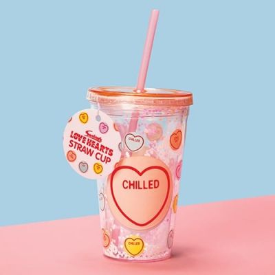 Love Hearts Straw Cup (£5.99)