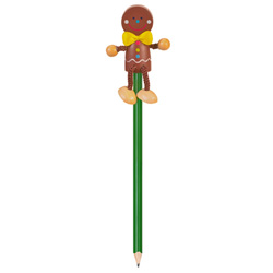 Gingerbread Man Pencil (£2.50)