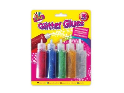 5 Glitter Glues (£1.99)