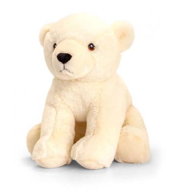 25cm Keeleco Polar Bear (£9.99)