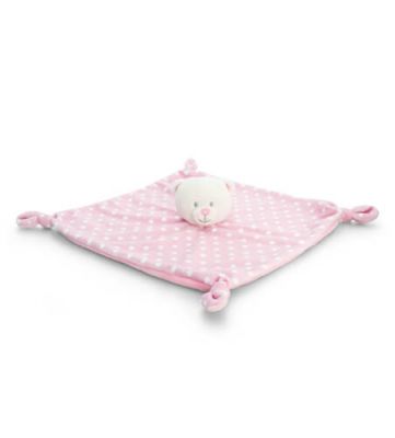 25cm Baby Bear Blanket Pink (£5.99)