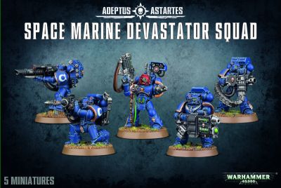 Space Marine Devastator Squad (£30.00)