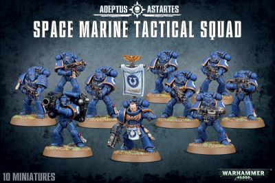 Space Marine Tactical Squad (£27.50)