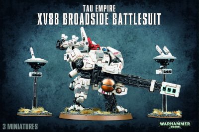 Tau Empire XV88 Broadside Battlesuit (£32.50)