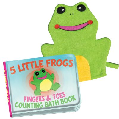 Frog Bath Book & Mitt (£5.99)