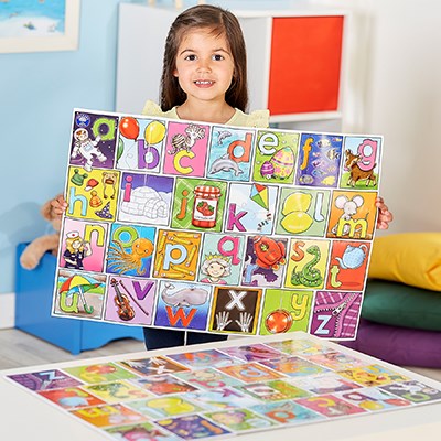 Image 4 of Big Alphabet Jigsaw Puzzle - Orchard Toys (£12.99)
