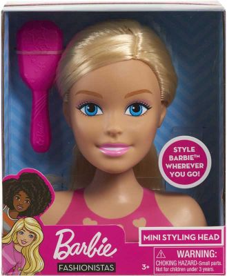 BARBIE MINI BLONDE STYLING HEAD (£8.99)